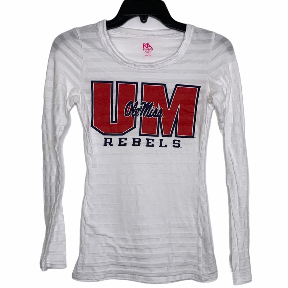 University of Miss Ole Miss Rebels T-shirt Burnout